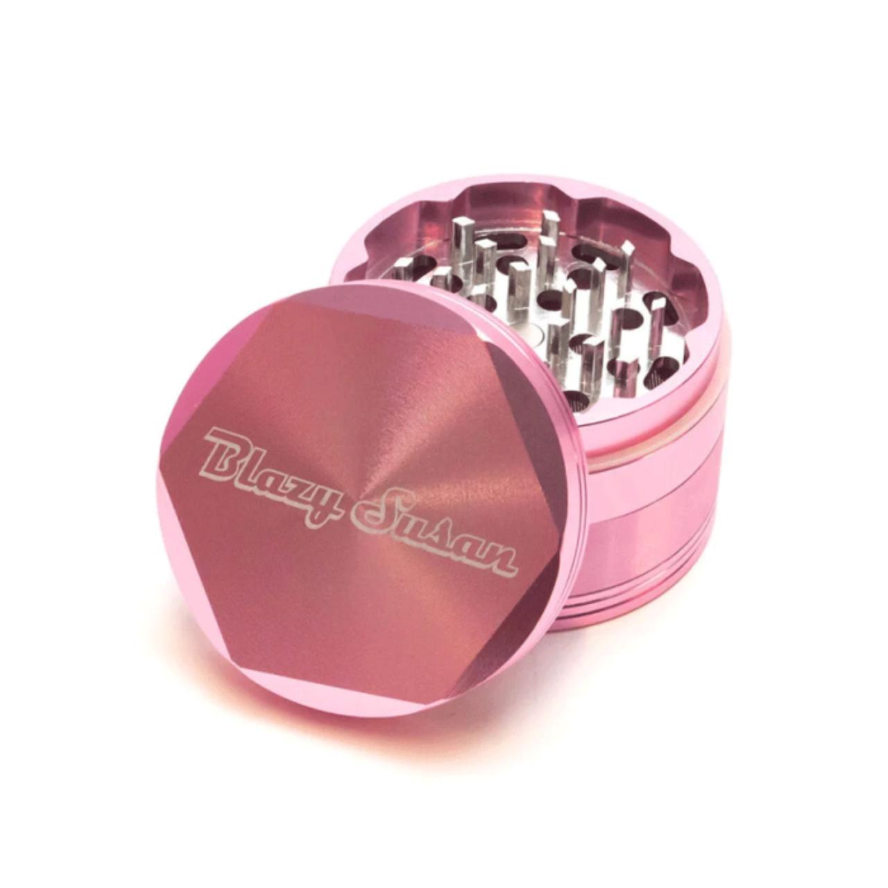 Blazy Susan 4 Piece Premium Grinder Soft Pink Blazy Susan 4 Piece Premium Grinder Soft Pink