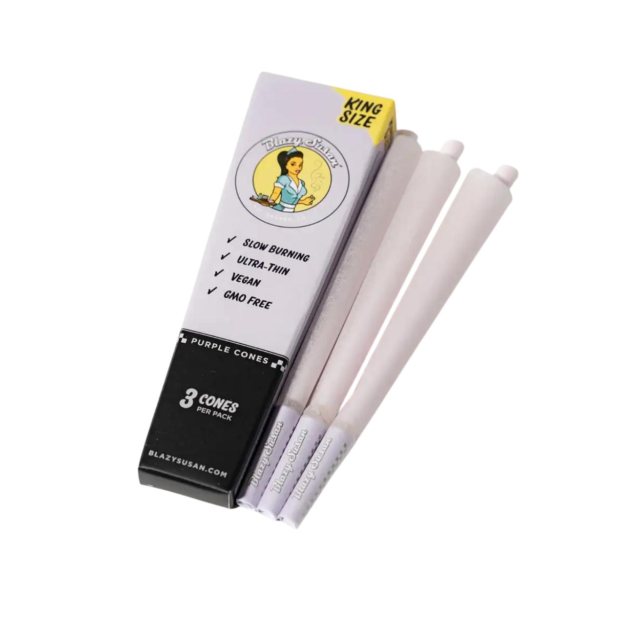 Blazy Susan Purple Cones 1PK King Size Slim Blazy Susan Purple Cones 1PK King Size Slim