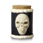 Fashioncraft Stash Jar Skull Bones Stash Jar
