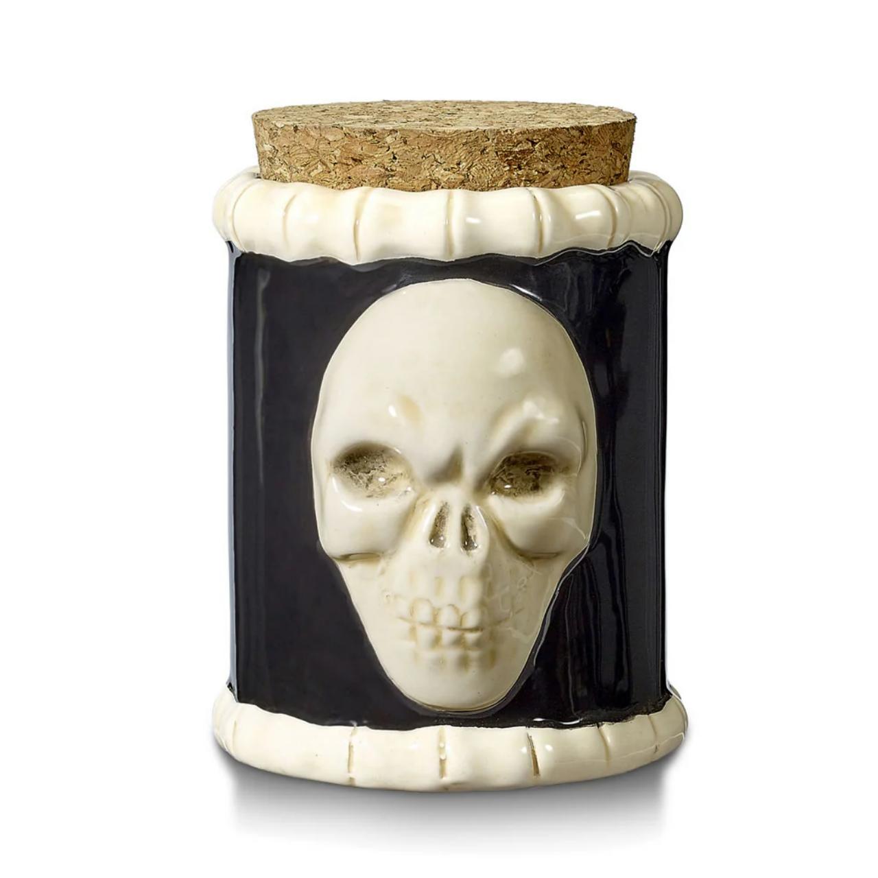 Fashioncraft Stash Jar Skull Bones Stash Jar