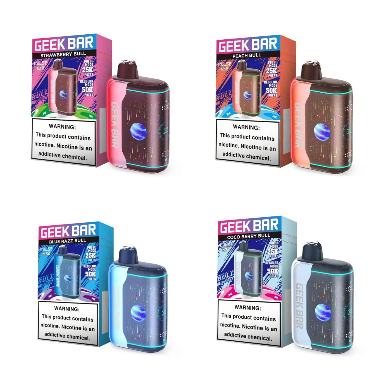 Geek Bar Pulse X2 50K Puff Disposable