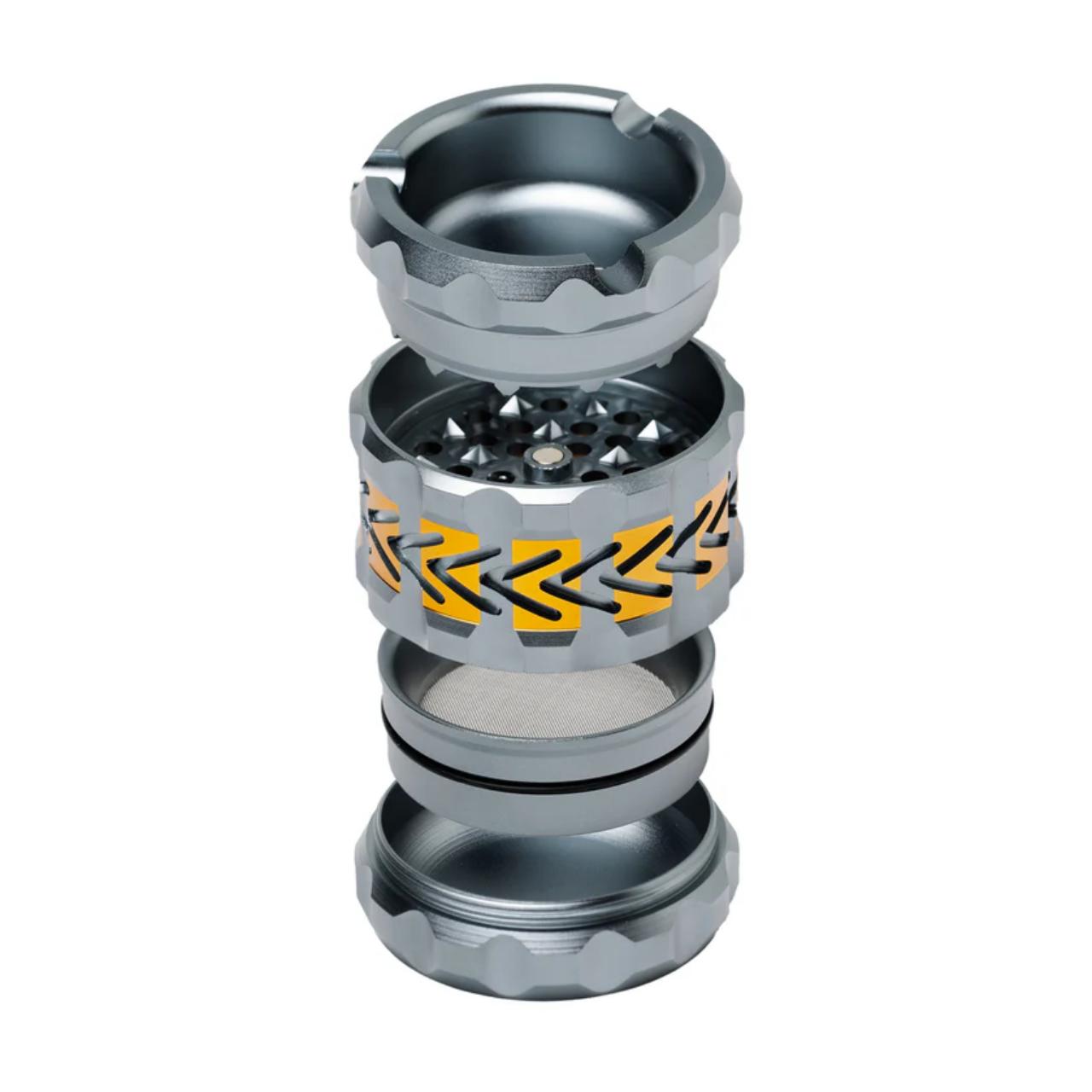 Human Grade Aluminum Grinder 8AT Open -1 Human Grade Aluminum Grinder 8AT Open -1