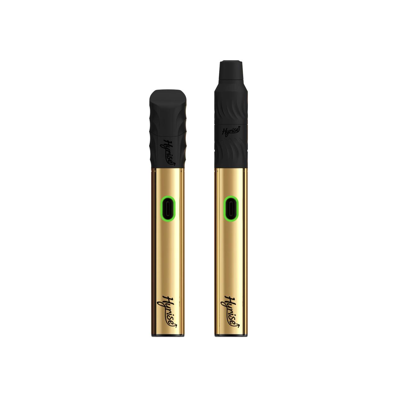 Hyrise Hybrid Vaporizer Kit-Gold Hyrise Hybrid Vaporizer Kit-Gold