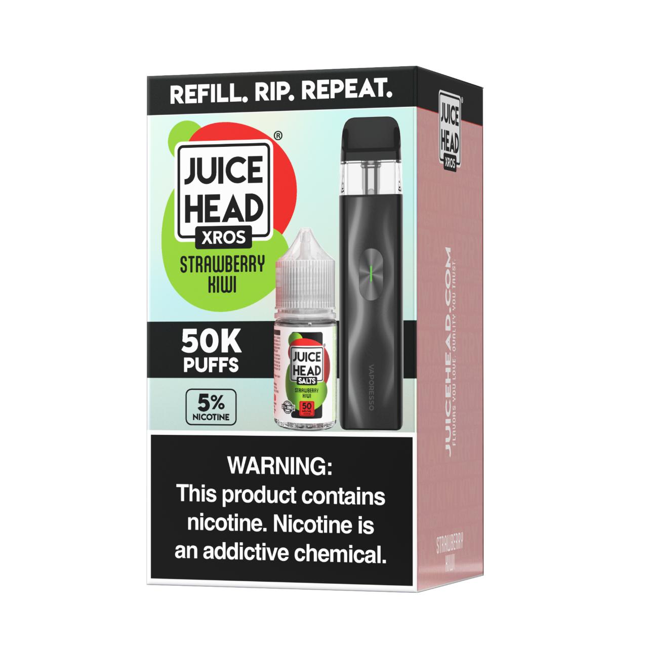 Juice Head X Vaporesso XROS 4Mini- kit Bundle Strawberry Kiwi Juice Head X Vaporesso XROS 4Mini- kit Bundle Strawberry Kiwi