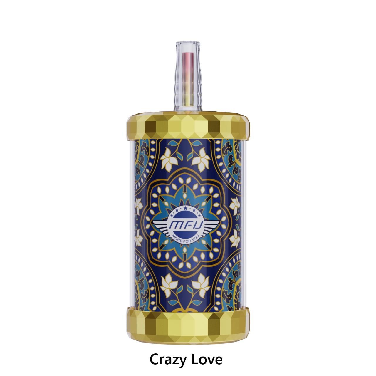 MFU SHISHA X3 Hookah 150000 Puff Disposable Crazy Love