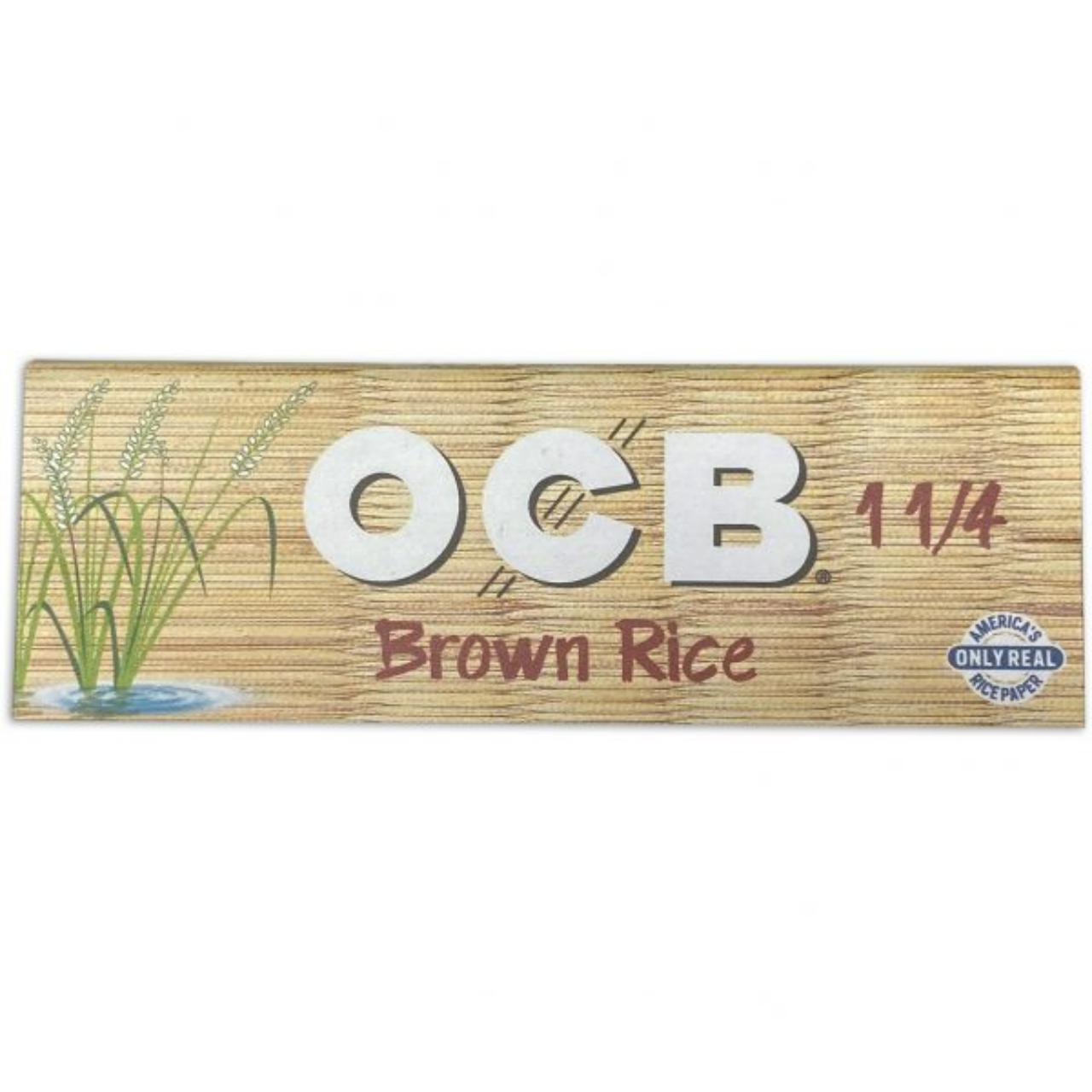 OCB Rolling Papers 1PK - 1-14 Brown Rice OCB Rolling Papers 1PK - 1-14 Brown Rice