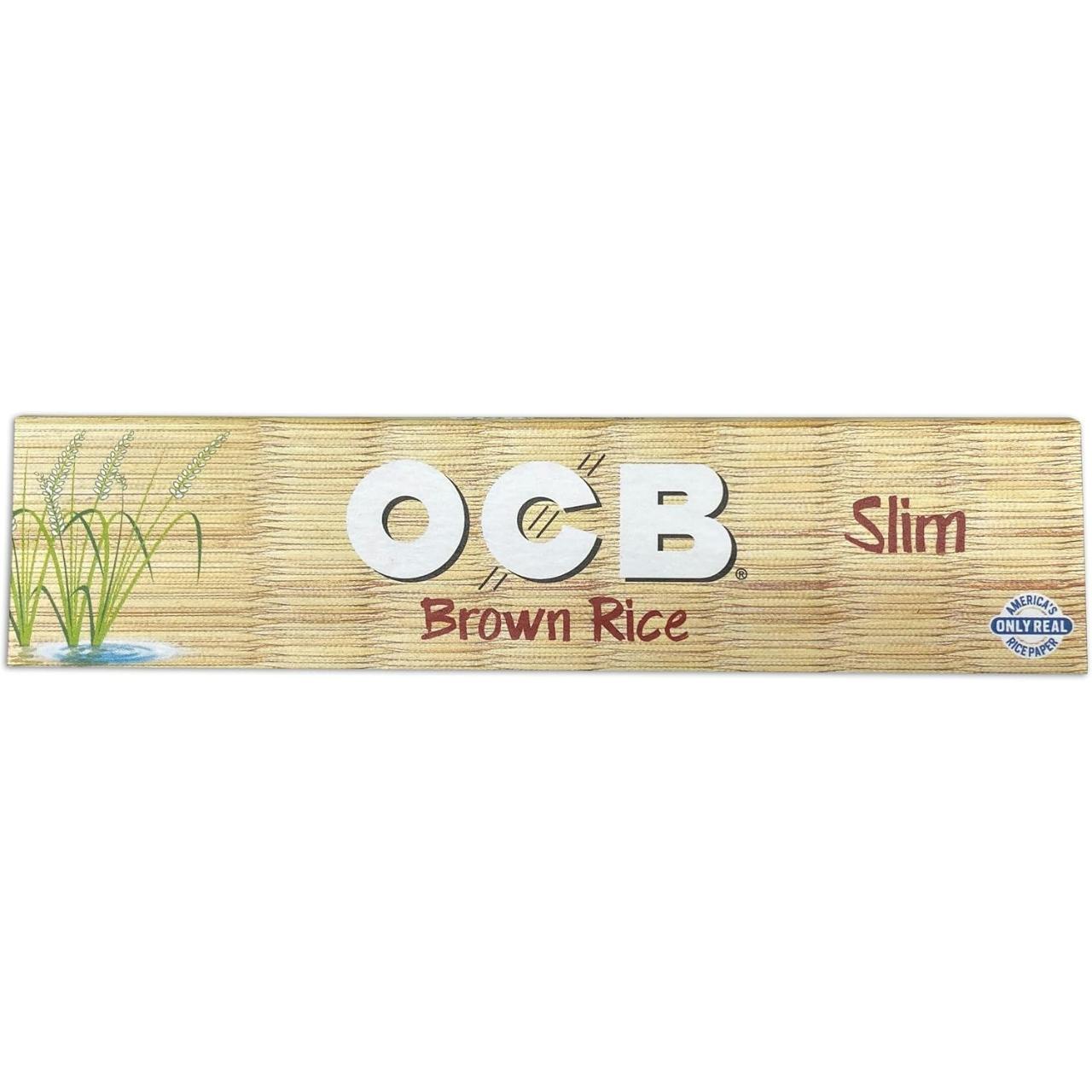 OCB Rolling Papers 1PK - King Size Slim Brown Rice OCB Rolling Papers 1PK - King Size Slim Brown Rice
