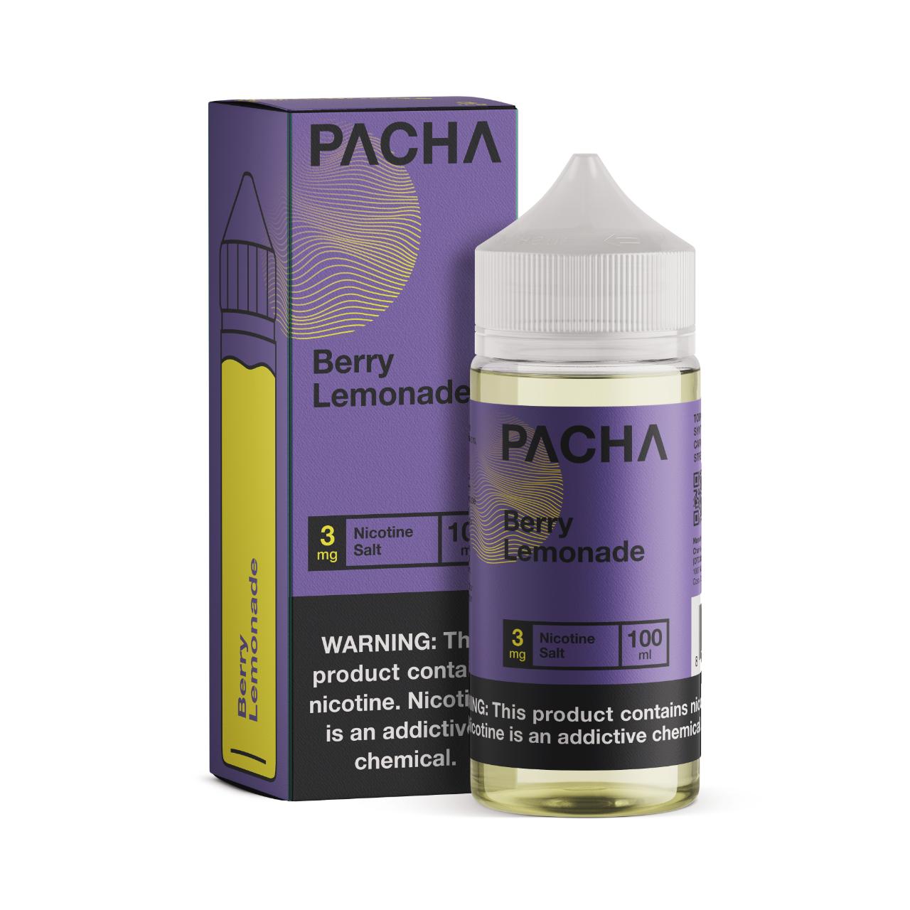Pacha Berry Lemonade Synthetic Nicotine 100ml E-Juice Pacha Berry Lemonade Synthetic Nicotine 100ml E-Juice