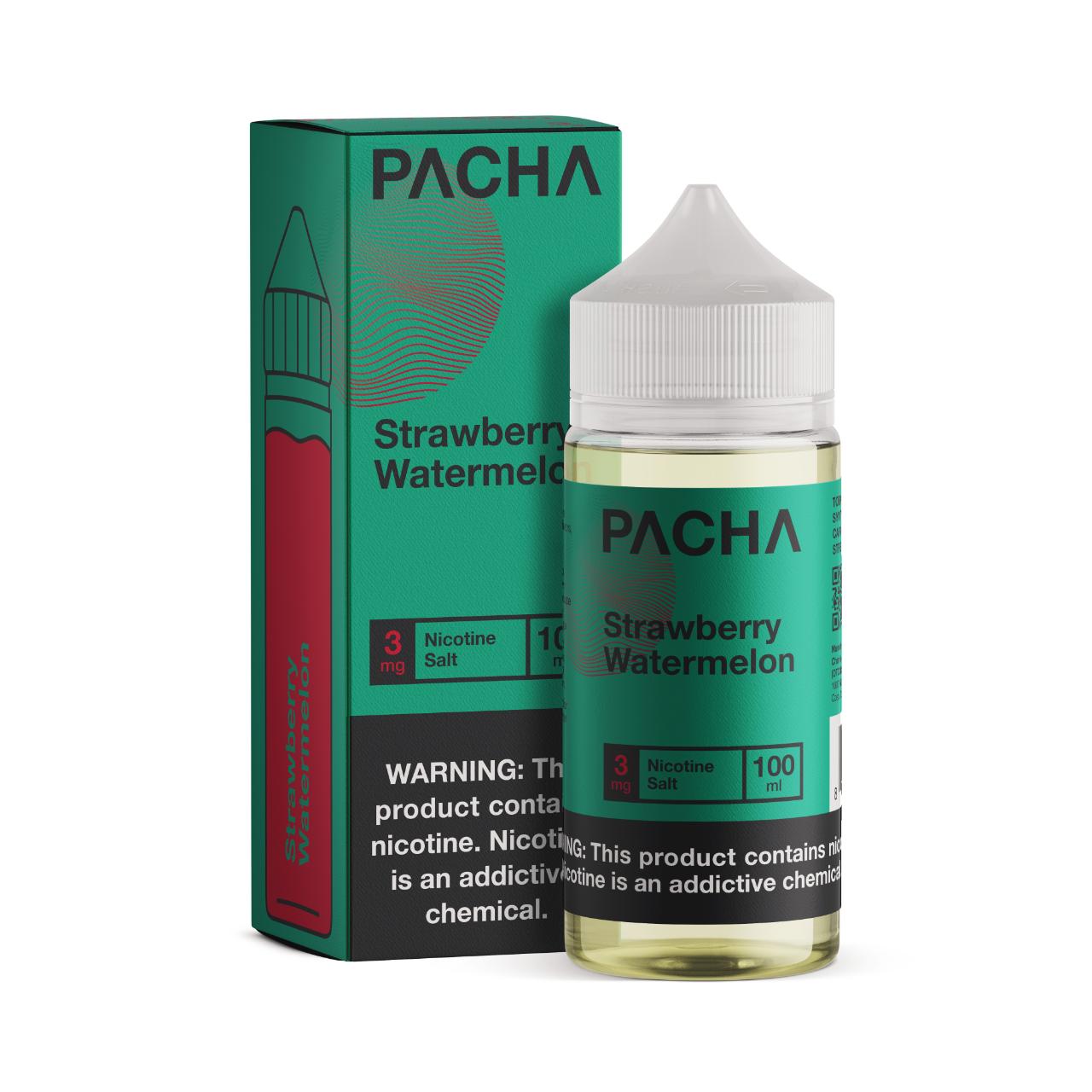 Pacha Strawberry Watermelon Synthetic Nicotine 100ml E-Juice Pacha Strawberry Watermelon Synthetic Nicotine 100ml E-Juice