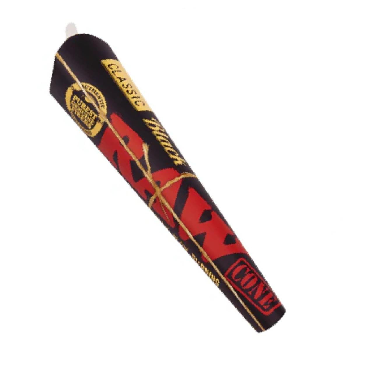 RAW Cones 1PK - 1-14 Black Classic