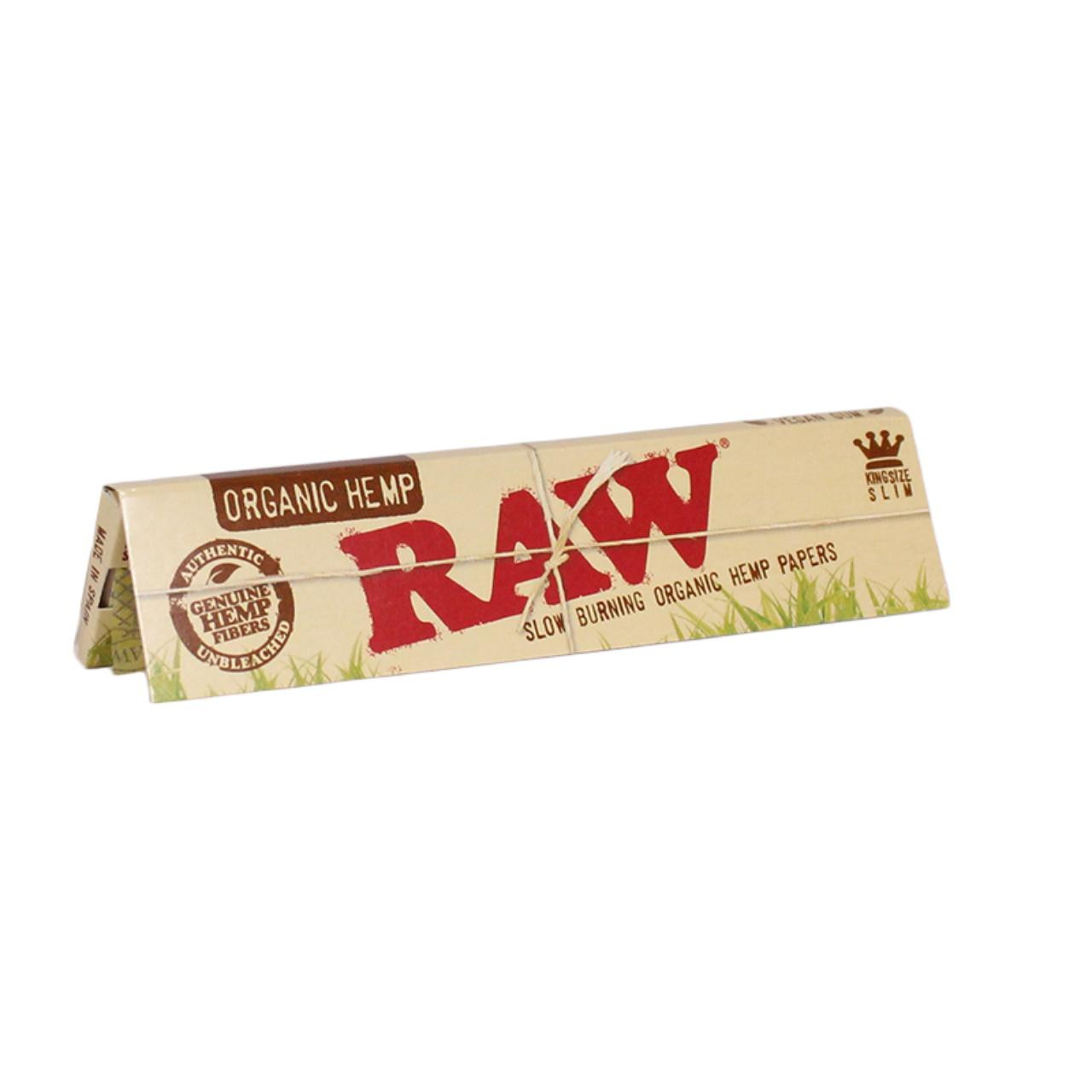 RAW Rolling Papers 1PK - King Size Slim Organic Hemp RAW Rolling Papers 1PK - King Size Slim Organic Hemp