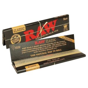 Raw King Size Black Papers 1Pk-32CT Classic