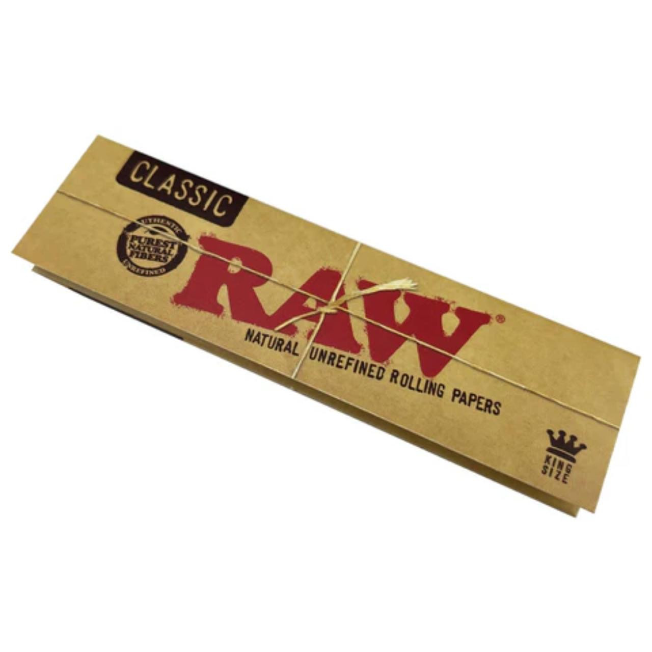 Raw King Size Wide Papers 1PK-33CT Classic Raw King Size Wide Papers 1PK-33CT Classic