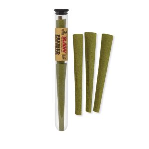 Raw Pressed Bud Wraps 1-14 Cones 1PK-33CT