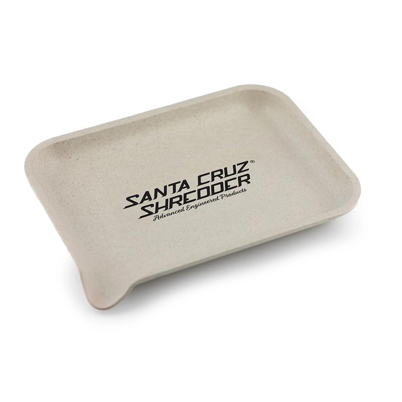 Santa Cruz Shredder Small Hemp Tray 1CT White Santa Cruz Shredder Small Hemp Tray 1CT White