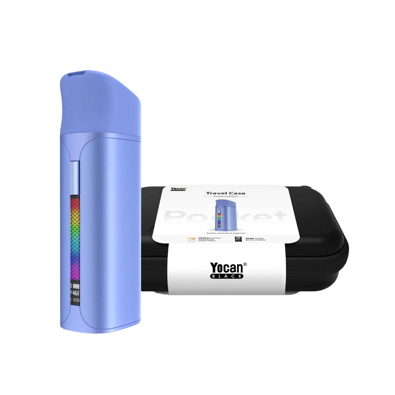 Yocan Black Pocket Vaporizer Travel Case Kit Blue Yocan Black Pocket Vaporizer Travel Case Kit Blue