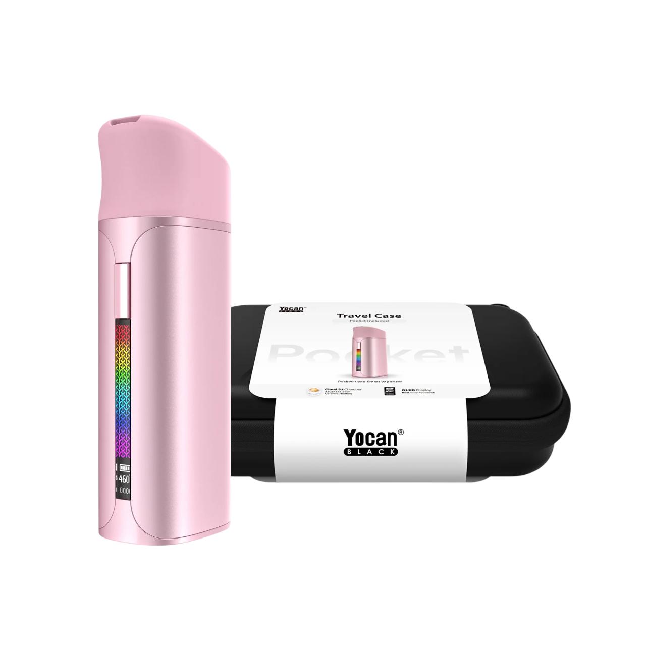 Yocan Black Pocket Vaporizer Travel Case Kit Pink Yocan Black Pocket Vaporizer Travel Case Kit Pink