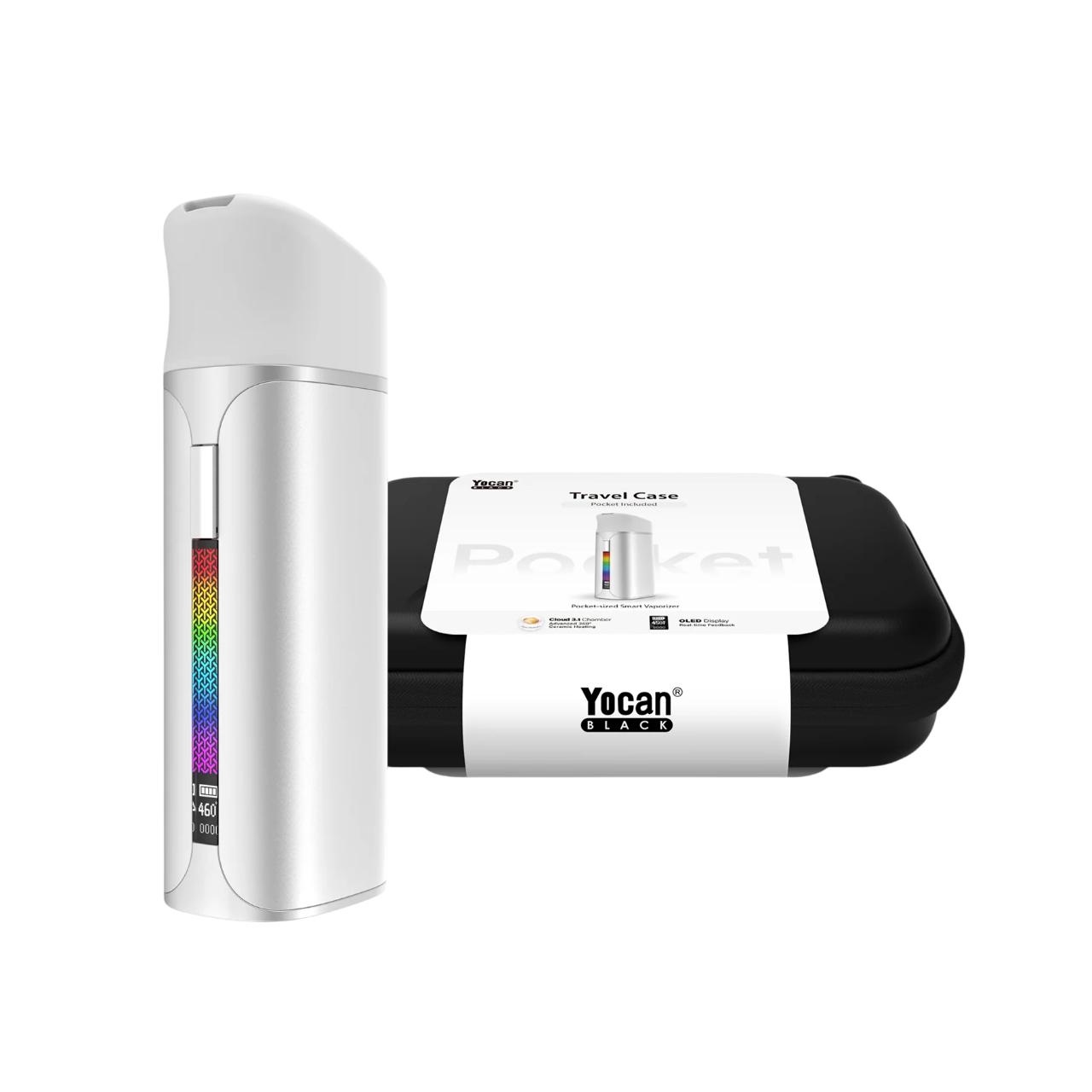 Yocan Black Pocket Vaporizer Travel Case Kit Silver Yocan Black Pocket Vaporizer Travel Case Kit Silver