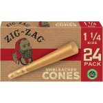 Zig Zag 1-14 Cones 1PK-24CT Unbleached