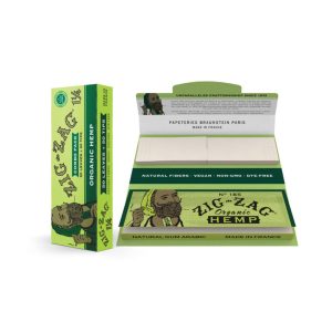 Zig Zag 1-14 Papers Carton 1PK-50CT Organic Hemp