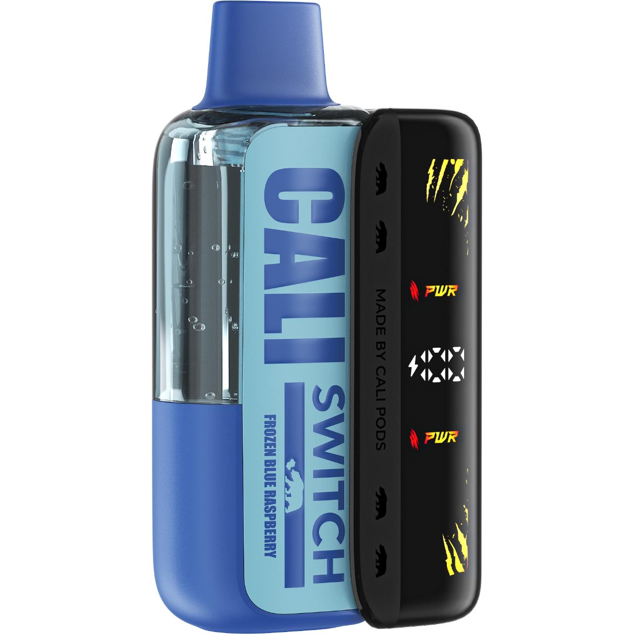 Cali Switch Kit 50K Puff Disposable Frozen Blue Raspberry Cali Switch Kit 50K Puff Disposable Frozen Blue Raspberry