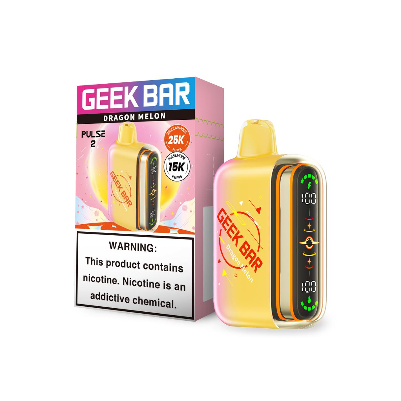 Geek Bar Pulse 2 25K Puff Disposable Dragon Melon