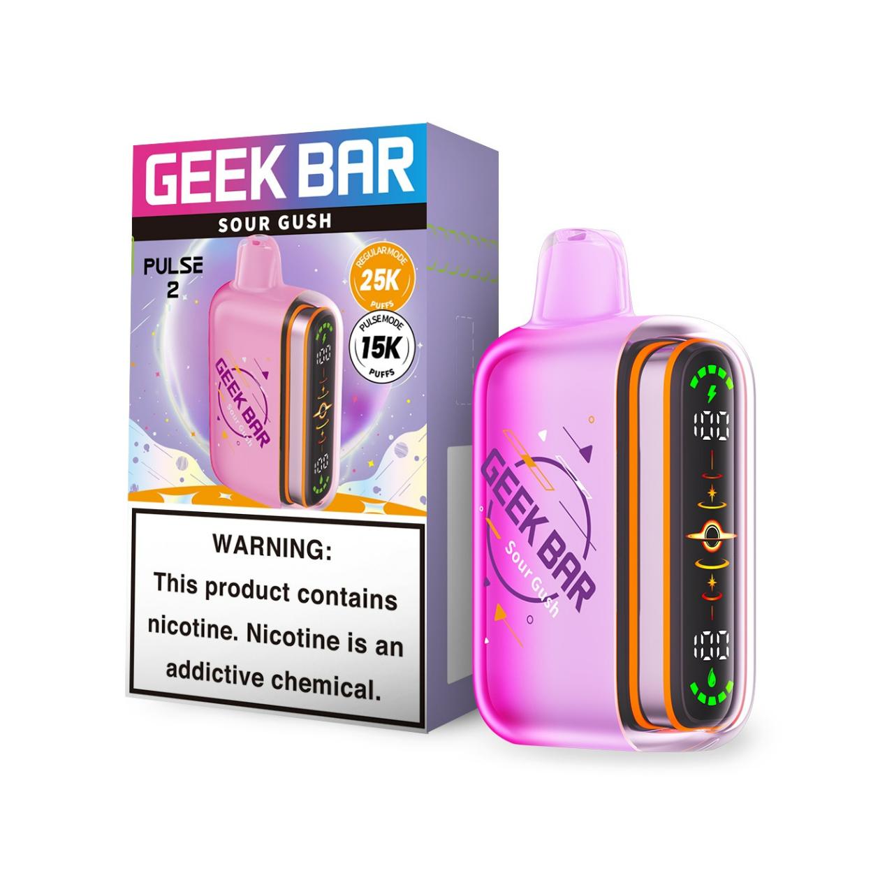 Geek Bar Pulse 2 25K Puff Disposable Sour Gush