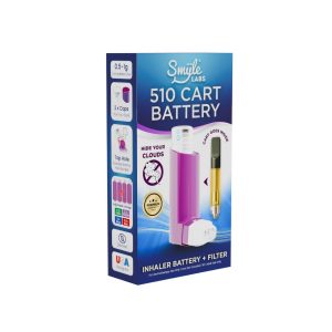 Smyle Inhaler Cart Battery Purple
