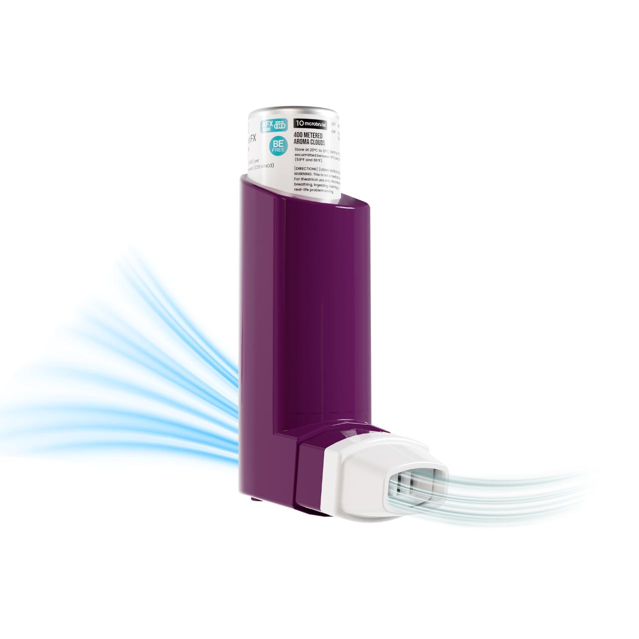 Smyle Inhaler Cart Battery Side-Front NO CAP - AIR FLOW Smyle Inhaler Cart Battery Side-Front NO CAP - AIR FLOW