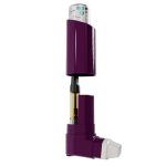 Smyle Inhaler Cart Battery Side View - Lifted Cap