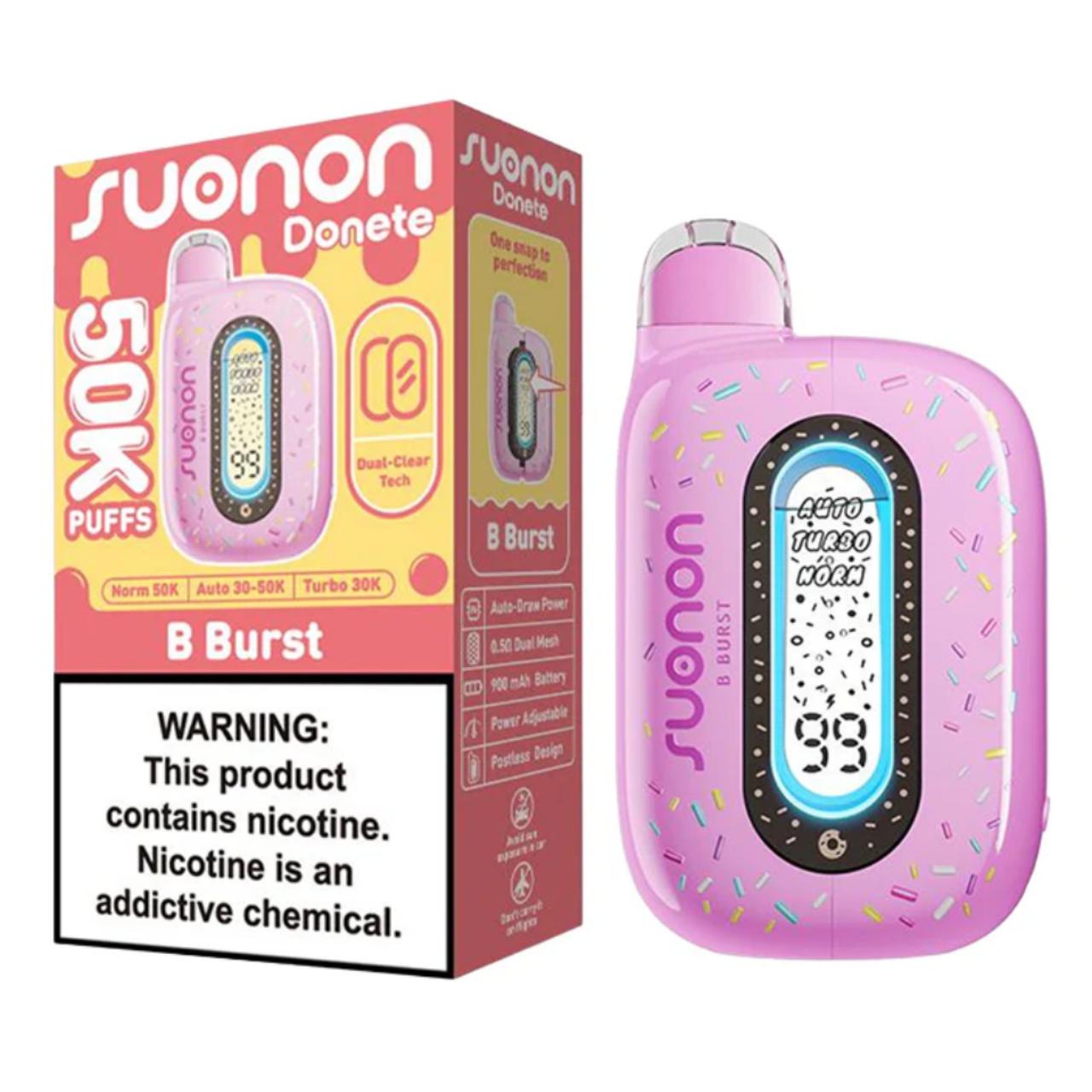 Suonon Donete 50K Puff Disposable B Burst Suonon Donete 50K Puff Disposable B Burst