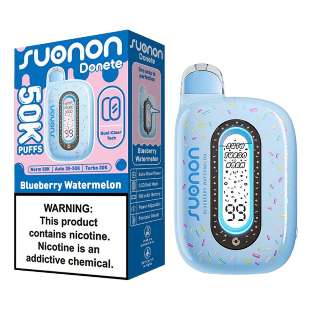 Suonon Donete 50K Puff Disposable Blueberry Watermelon Suonon Donete 50K Puff Disposable Blueberry Watermelon