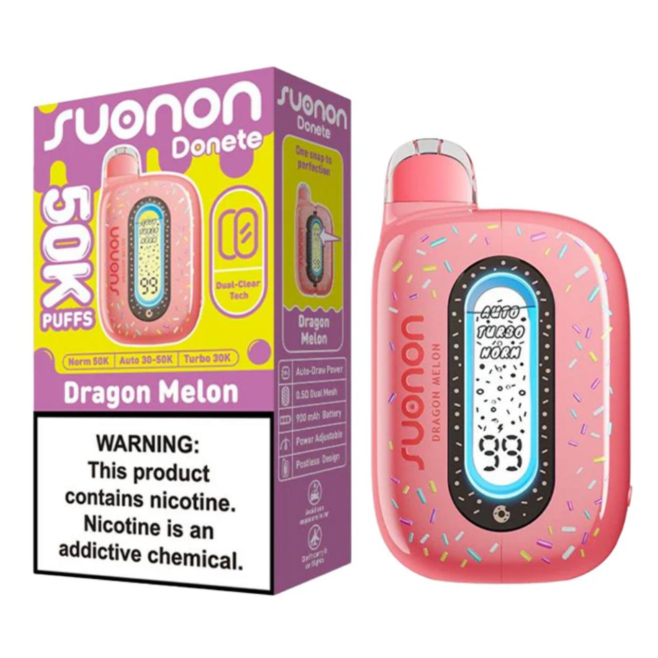 Suonon Donete 50K Puff Disposable Dragon Melon Suonon Donete 50K Puff Disposable Dragon Melon