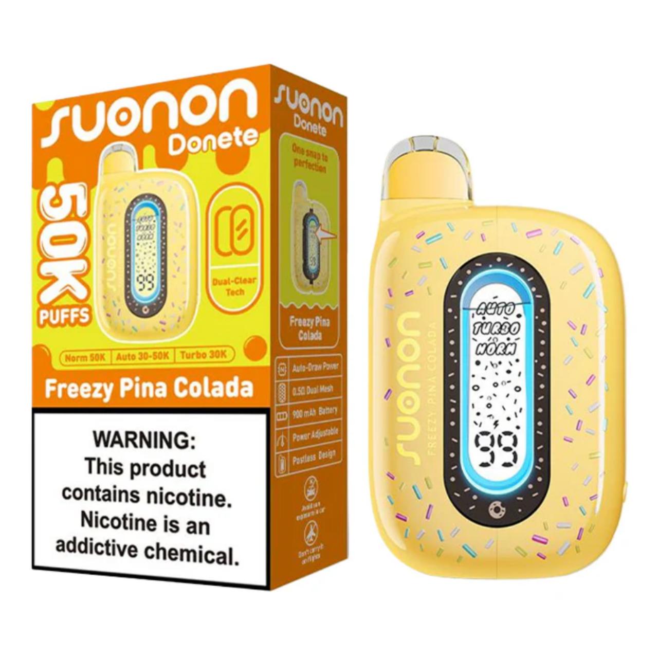 Suonon Donete 50K Puff Disposable Freezy Pina Colada Suonon Donete 50K Puff Disposable Freezy Pina Colada