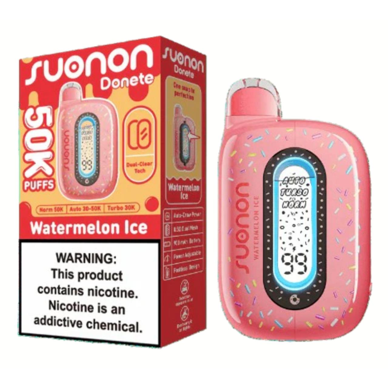 Suonon Donete 50K Puff Disposable Watermelon Ice Suonon Donete 50K Puff Disposable Watermelon Ice