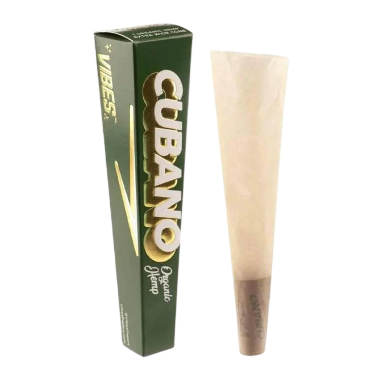 VIBES CONE CUBANO- 1PK-1CT ORGANIC HEMP VIBES CONE CUBANO- 1PK-1CT ORGANIC HEMP