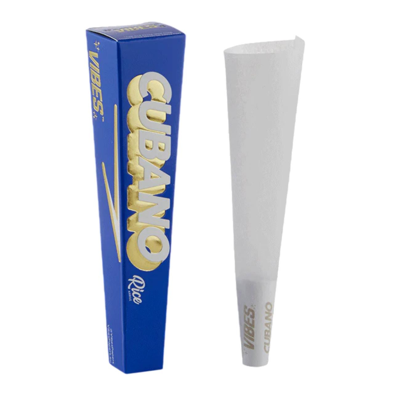 VIBES CONE CUBANO- 1PK-1CT RICE BLUE VIBES CONE CUBANO- 1PK-1CT RICE BLUE