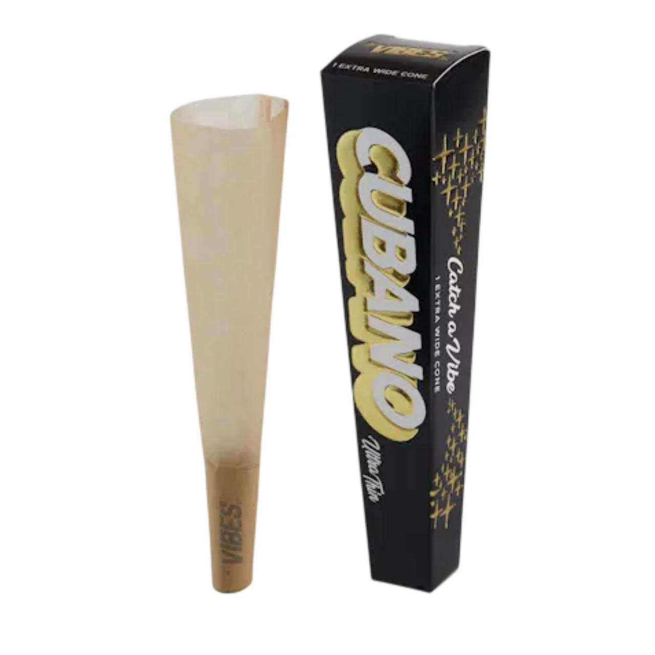 VIBES CONE CUBANO- 1PK-1CT ULTRA THIN VIBES CONE CUBANO- 1PK-1CT ULTRA THIN