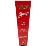 VIBES CONES 1-14 1PK-1CT HEMP RED