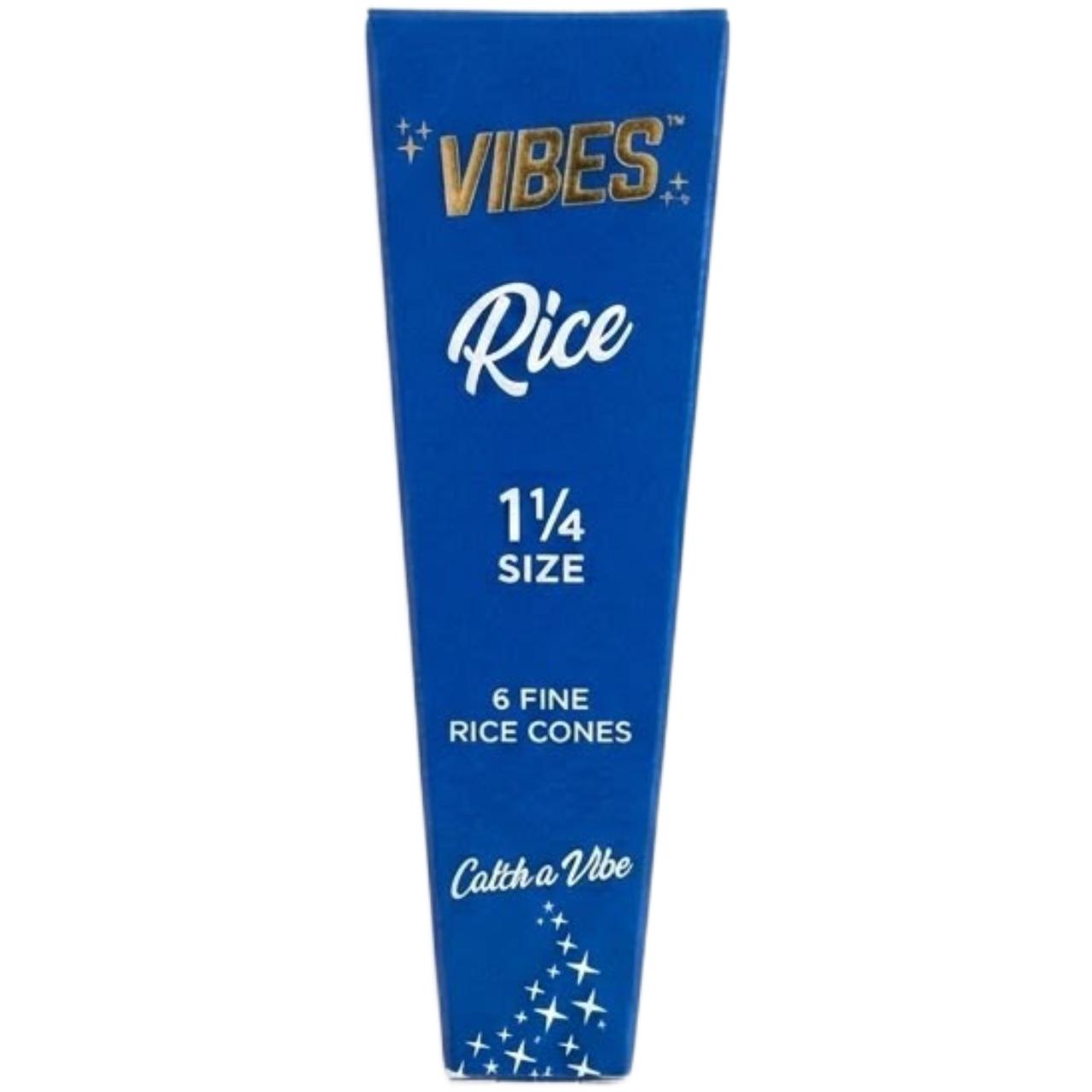 VIBES CONES 1-14 1PK-1CT RICE BLUE
