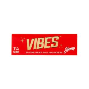 VIBES PAPERS 1-14 1PK-50CT HEMP RED