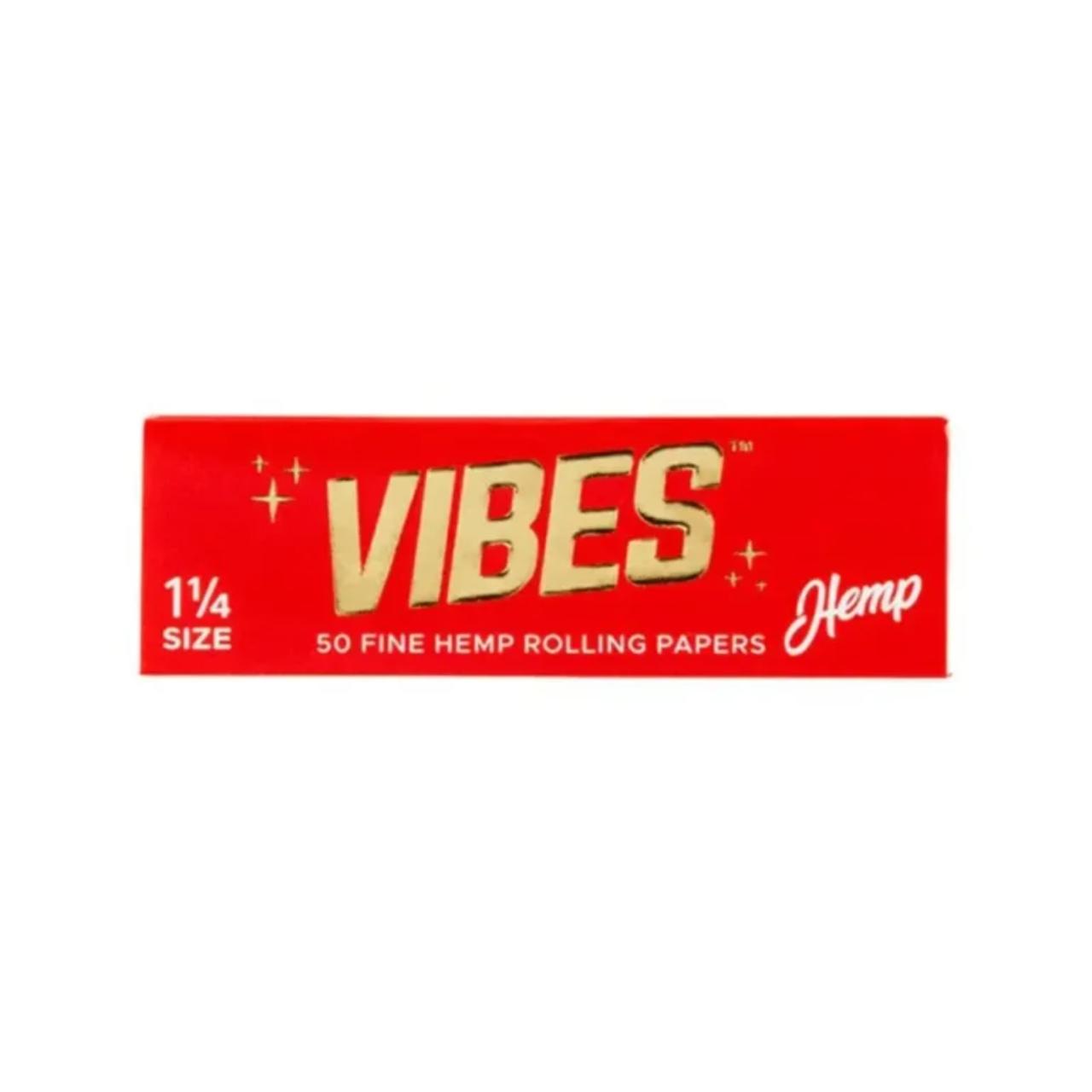VIBES PAPERS 1-14 1PK-50CT HEMP RED VIBES PAPERS 1-14 1PK-50CT HEMP RED
