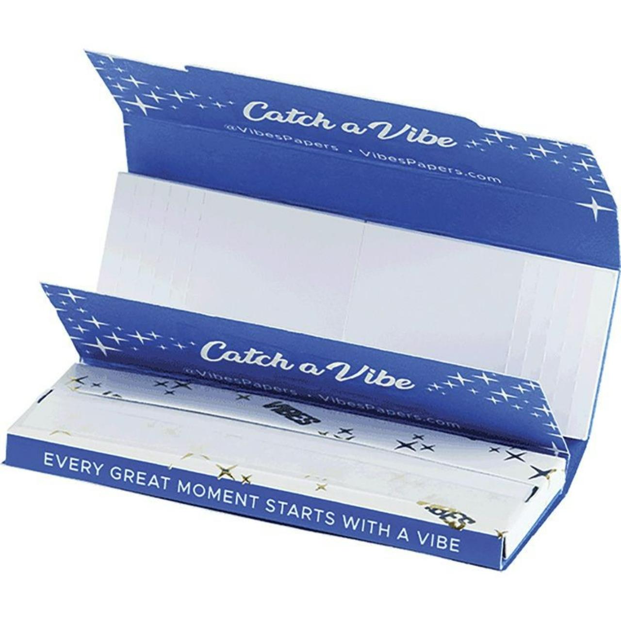 VIBES PAPERS 1-14 TIPS 1PK-50CT RICE BLUE VIBES PAPERS 1-14 TIPS 1PK-50CT RICE BLUE
