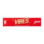 VIBES PAPERS 1PK-33CT KING SIZE HEMP RED
