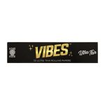 VIBES PAPERS 1PK-33CT KING SIZE ULTRA THIN BLACK