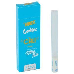 VIBES X COOKIES CALI CONES 1PK-3CT ULTRA THIN