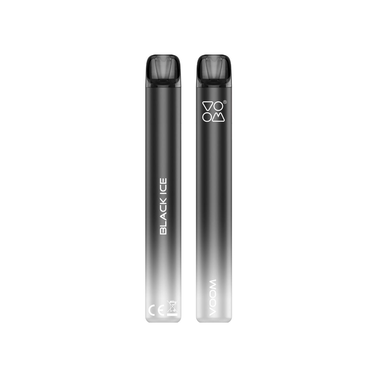 Voom Mesh Mini Zero Nicotine 3000 Puff Disposable Black ice