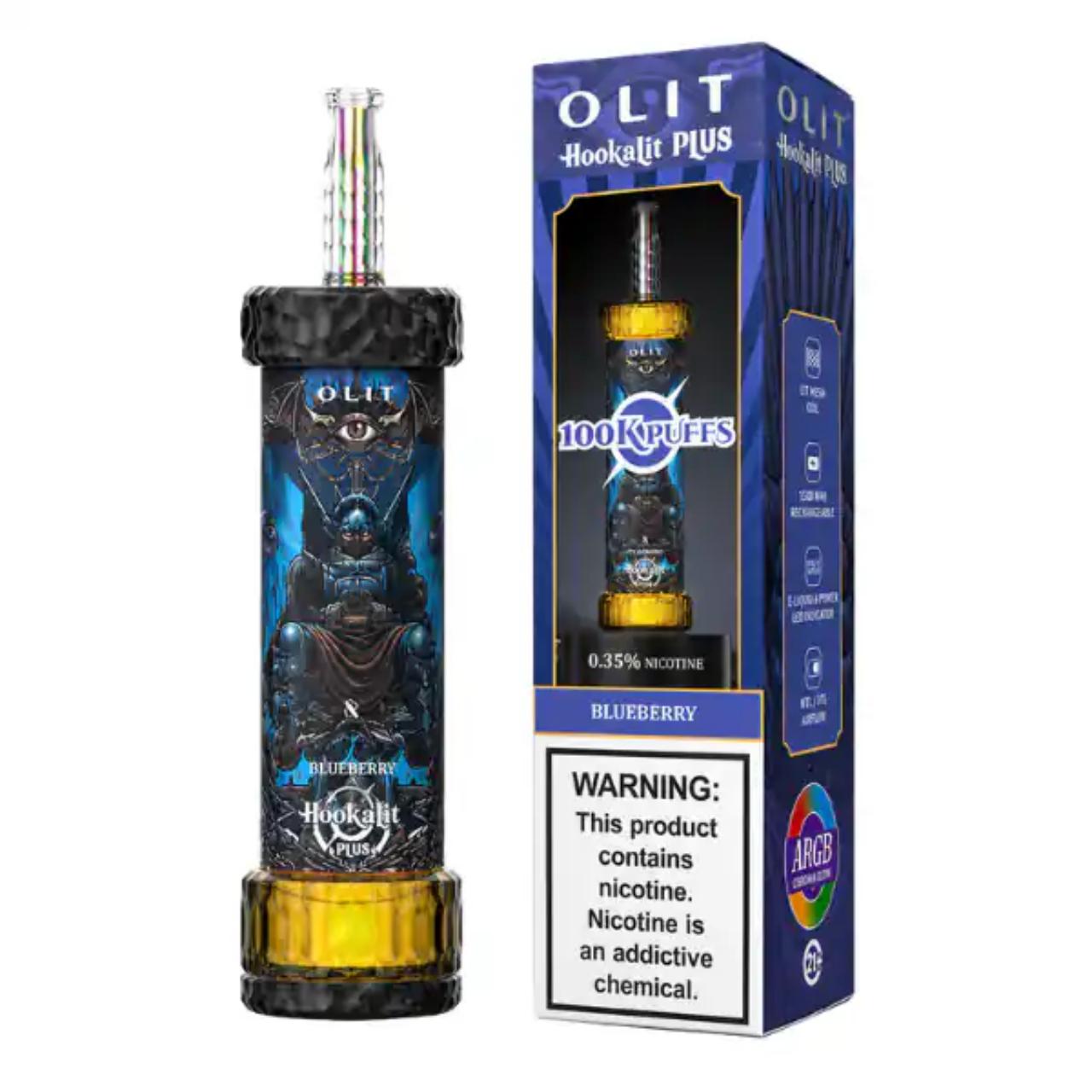 OLIT Hookalit Plus 100K Puff Disposable Blueberry