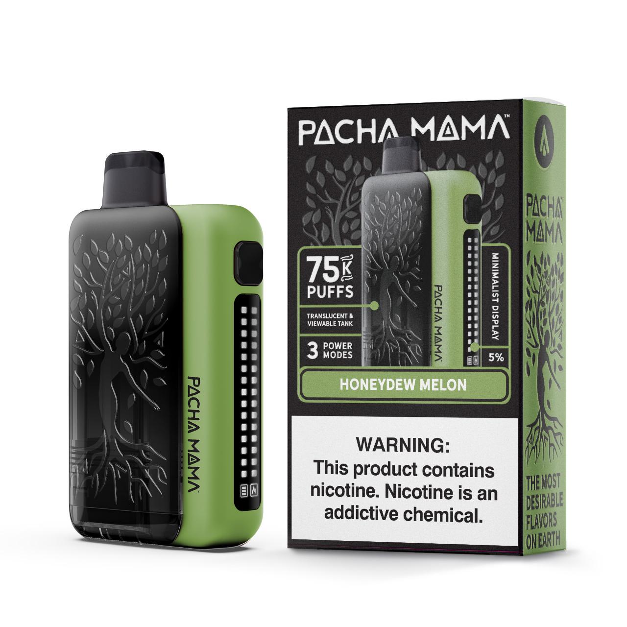 Pachamama 75K Puff Disposable Honeydew Melon