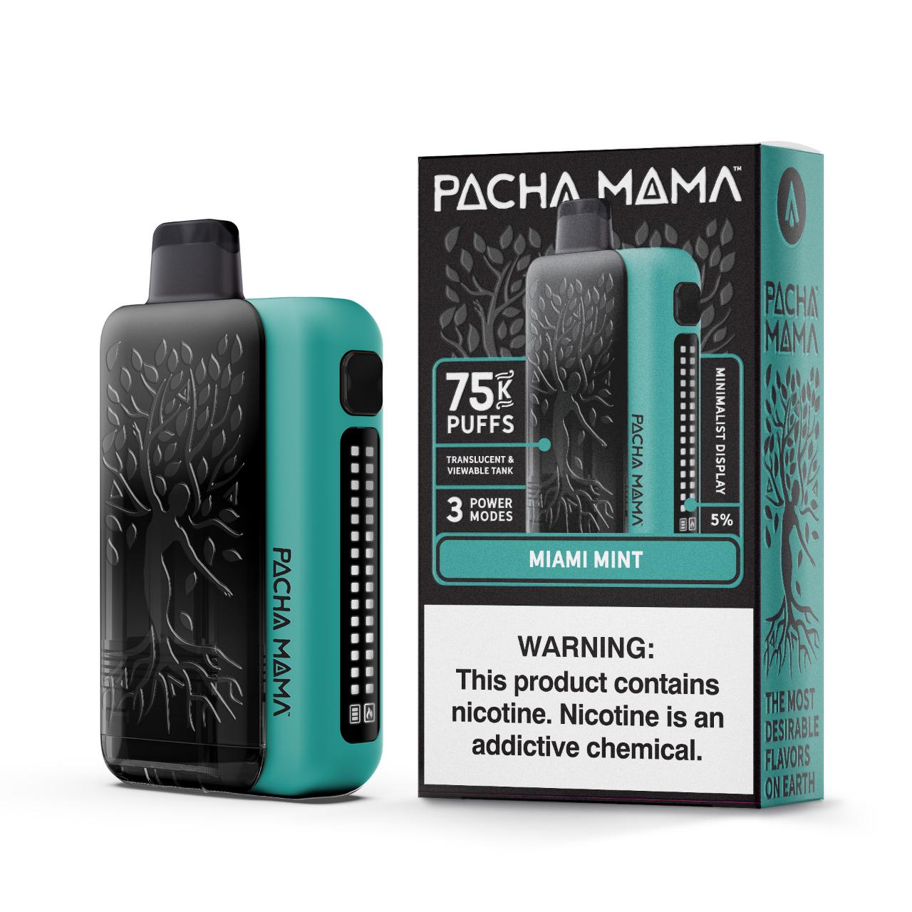 Pachamama 75K Puff Disposable Miami Mint